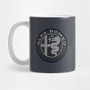 Alfa Romeo Carbon Fibre Design Mug